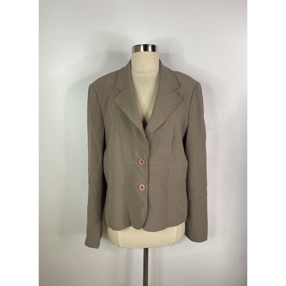 Talbots Semi Formal Button Down V-Neck Blazer